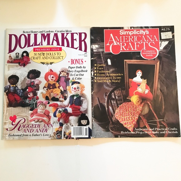 Doll Maker & Americana Craft Magazines - Picture 1 of 16